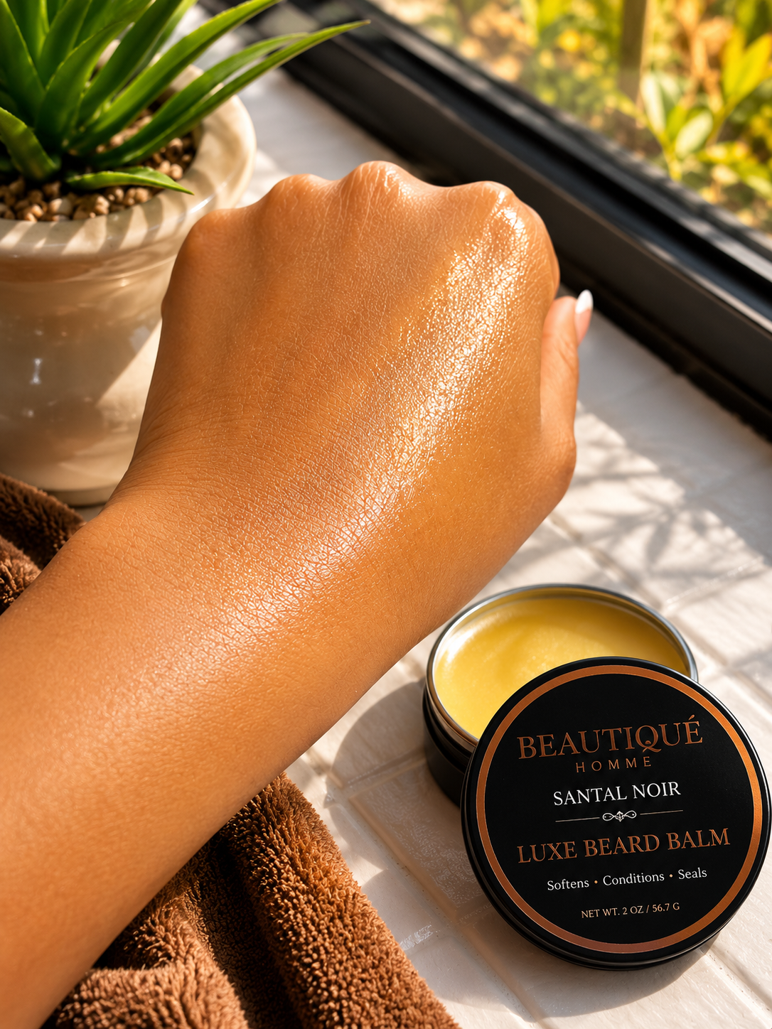Santal Noir Luxury Beard Balm