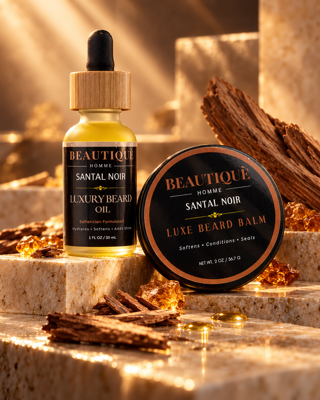 The Clear Skin Beard System