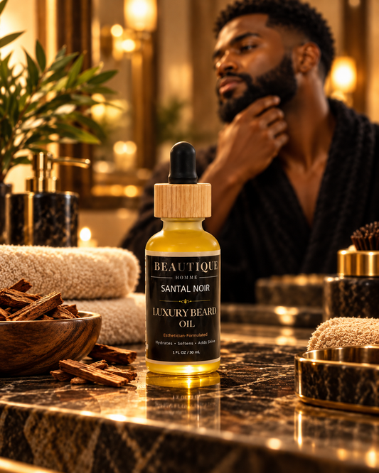 Santal Noir Luxury Beard Oil by Beautiquè Homme